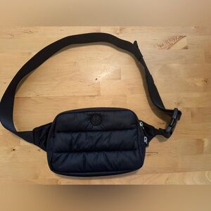 Lululemon puff belt bag. Black. New never worn. New condition.
